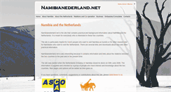 Desktop Screenshot of namibianederland.net